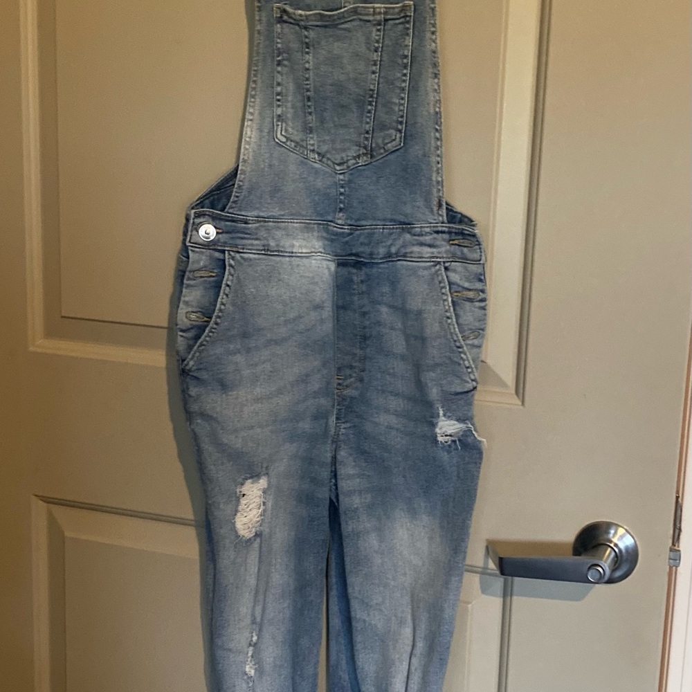 Denim Overalls